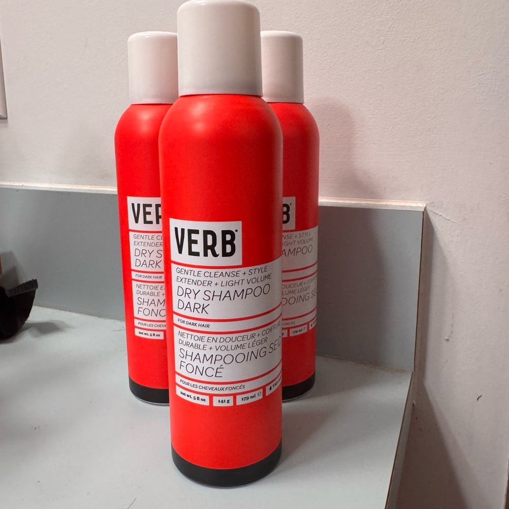 3- Verb dry shampoo dark